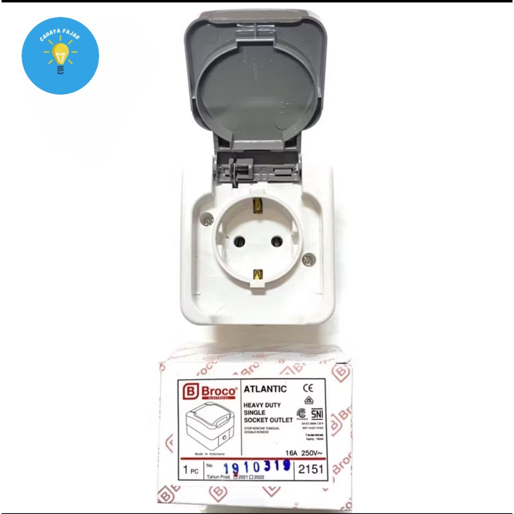 BROCO ATLANTIC STOP KONTAK OUTBOW / STOP KONTAK WATERPROOF