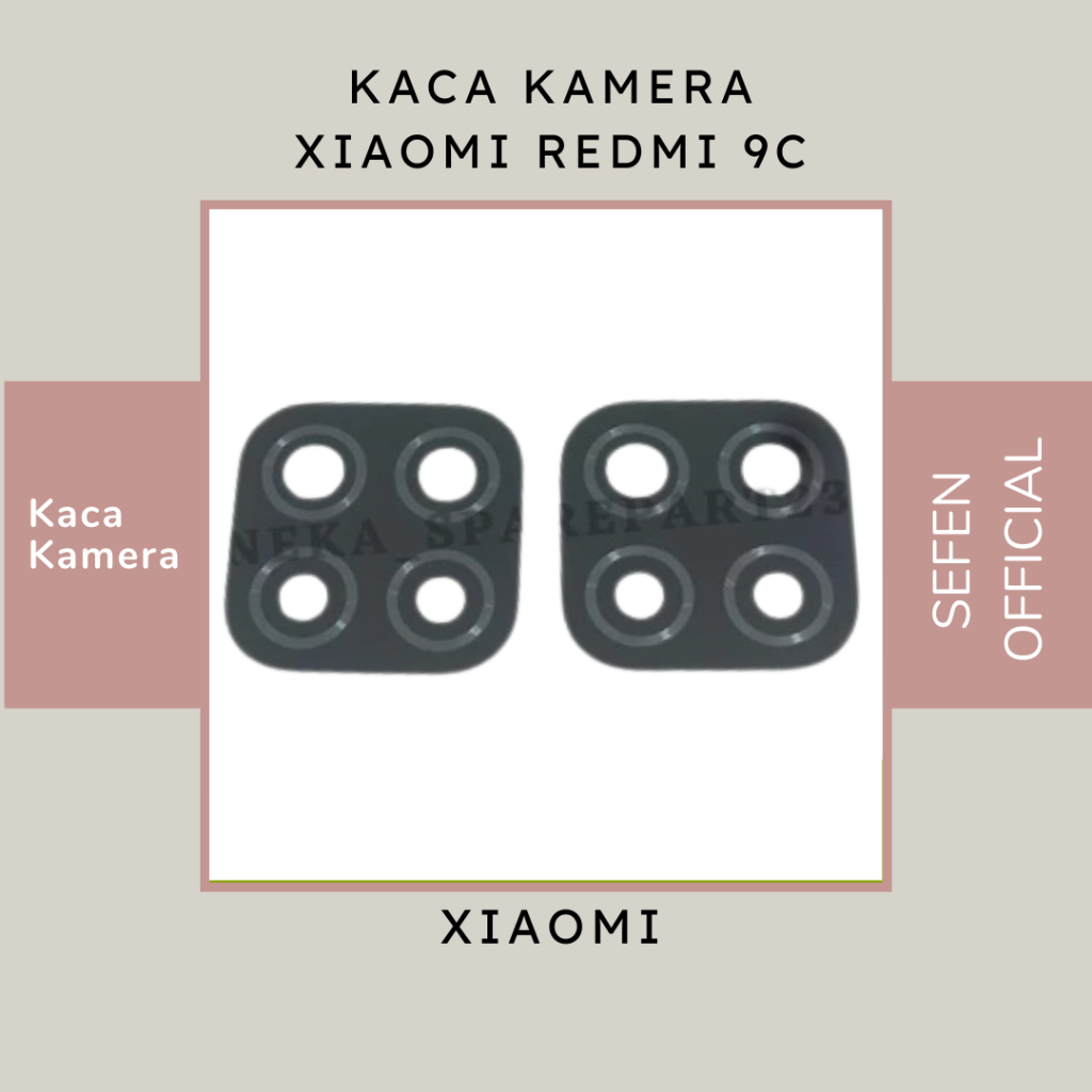 KACA KAMERA XIAOMI REDMI 9C ORIGINAL / KACA KAMERA REDMI 9C