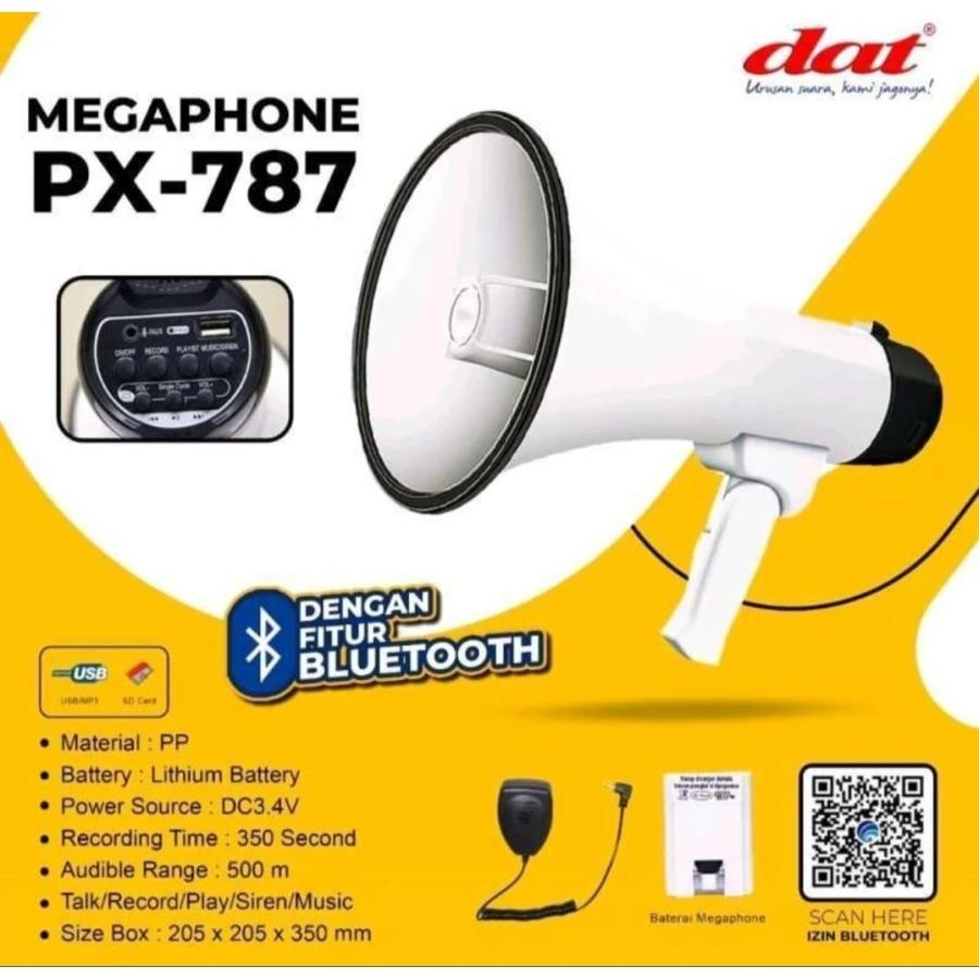 DAT MEGAPHONE PX 787 BLUETOOTH