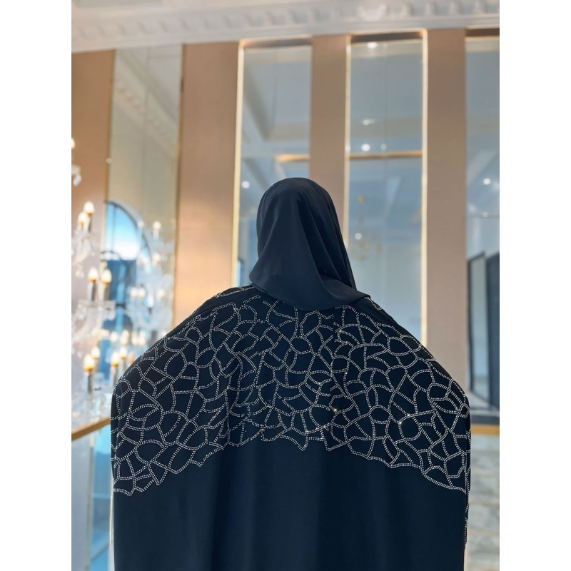 KAFTAN ABAYA IMPORT UHUD ALKHATIB COLLECTION GAMIS SAUDI ORI SYARI BUSANA MUSLIMAH WANITA DRESS