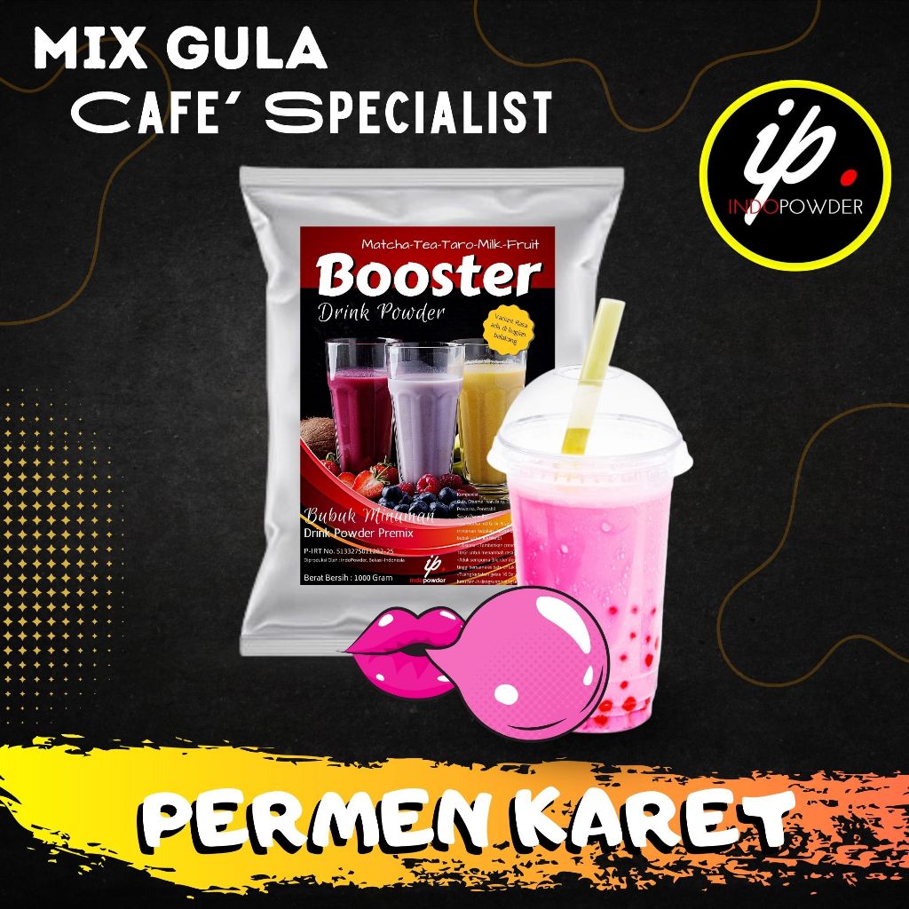 

IP Jakarta - Bubuk minuman es PERMEN KARET 1Kg untuk Cafe, Waralaba, Resto dan Minuman Kekinian