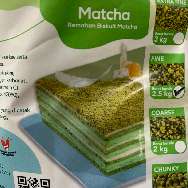 

CRUMBLE MATCHA 250gr