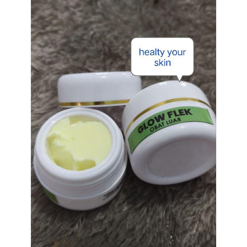 glow flek (label hijau)