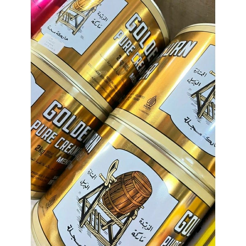 

Golden Churn Butter / Butter Tong / Butter Captong 2kg