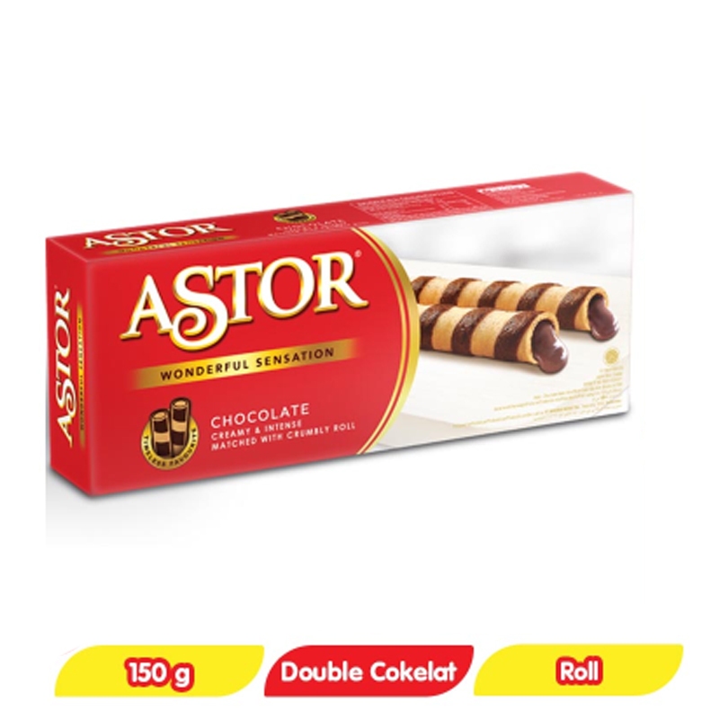 

Astor Wafer Stick Cokelat Double 150 gr