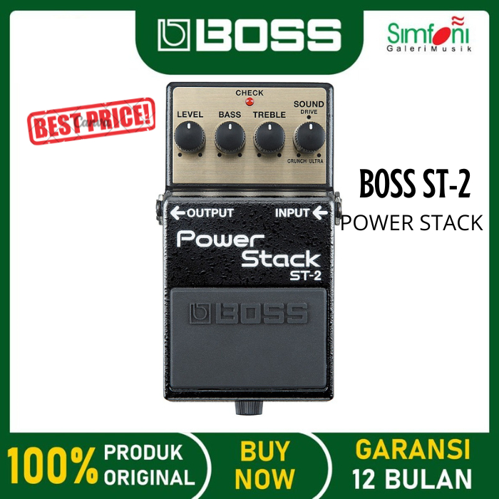 BOSS ST-2 Power Stack Guitar Effect Efek Gitar Boss ST2 Boss ST 2