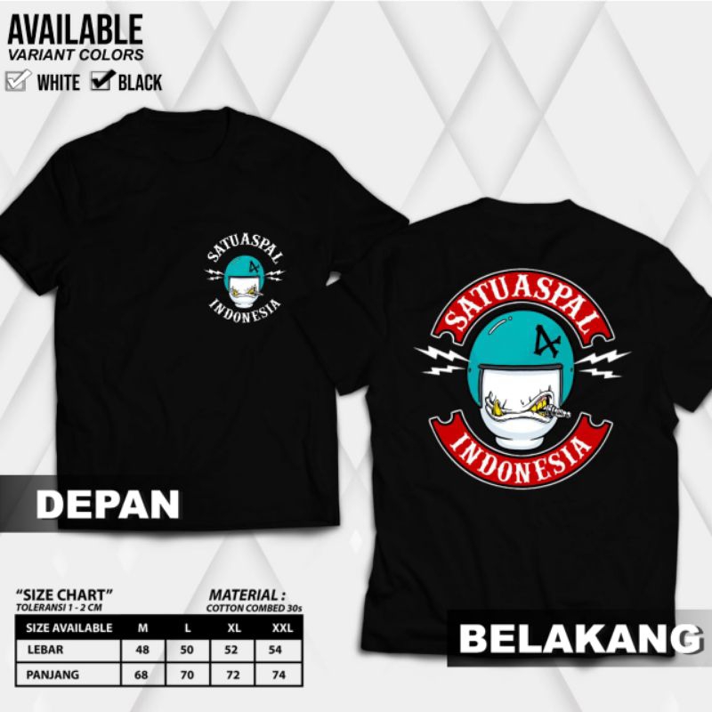 Kaos Distro Sperm Race ( Satu Aspal )