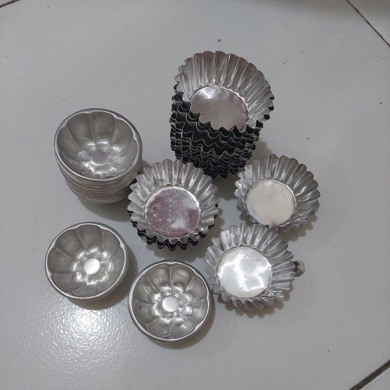 Cetakan Kue Kering / cetakan eggtart / bolu jadul