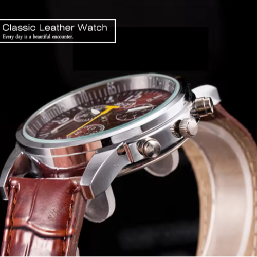 Jam Tangan Pria Anti Air Branded Chronograph Import Cowok Elegan Mewah Terbaru 2025 Original