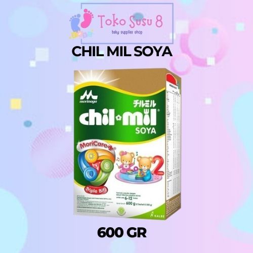 Susu anak Morinaga Chil Mil Soya 600 gram
