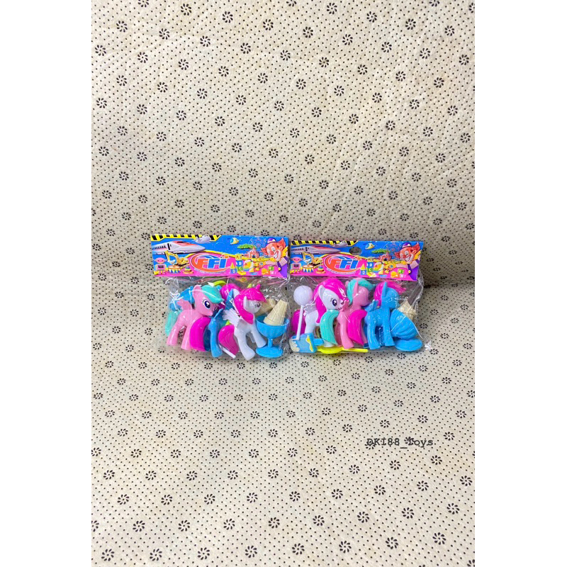 MAINAN KUDA PONI + ICE CREAM  OPP FI556