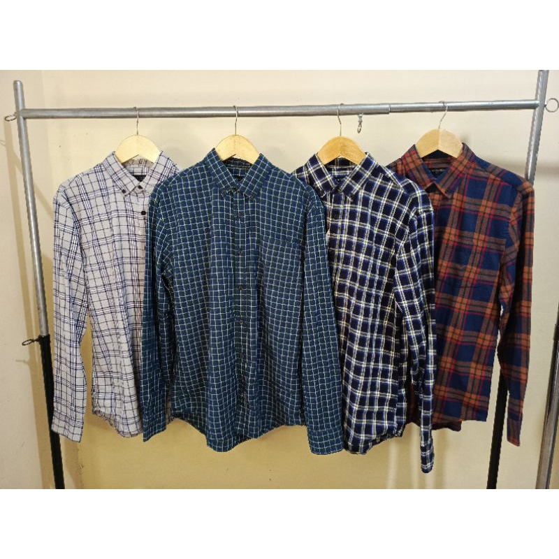 EXECUTIVE KEMEJA PRIA FLANEL LENGAN PANJANG ORIGINAL