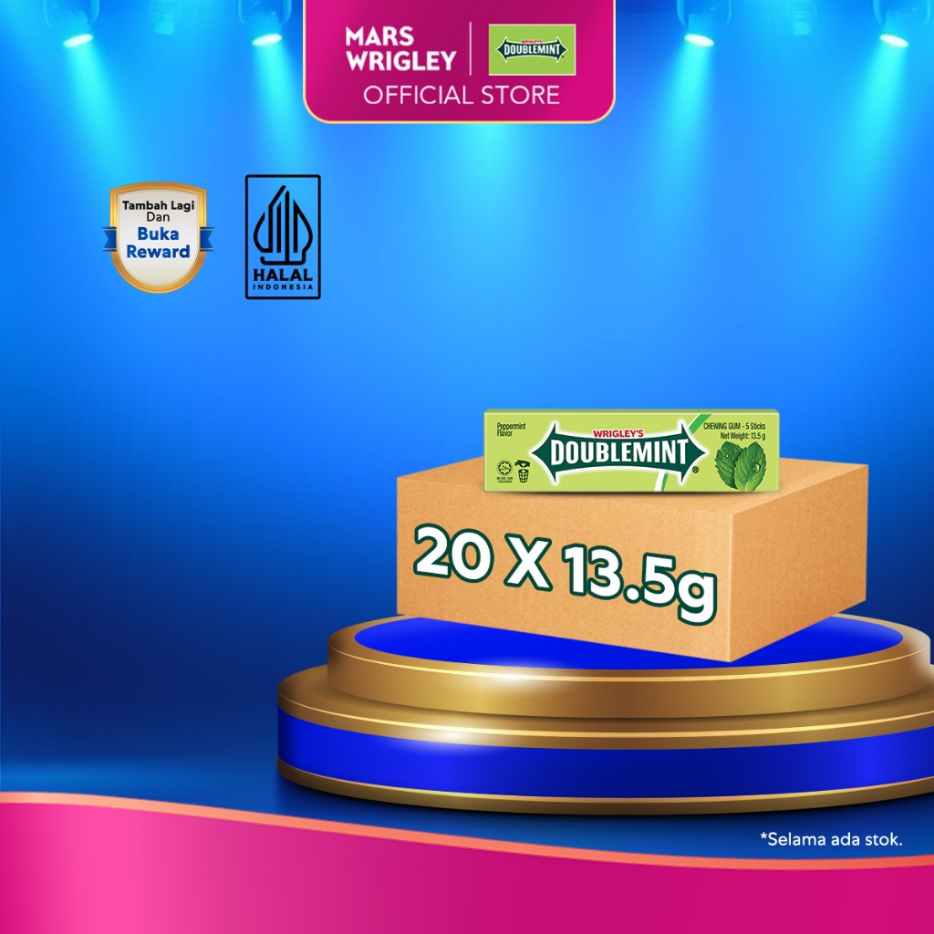 

DOUBLEMINT Peppermint Stick 13.5g X20