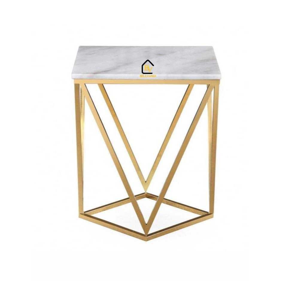 Meja Sudut Marmer