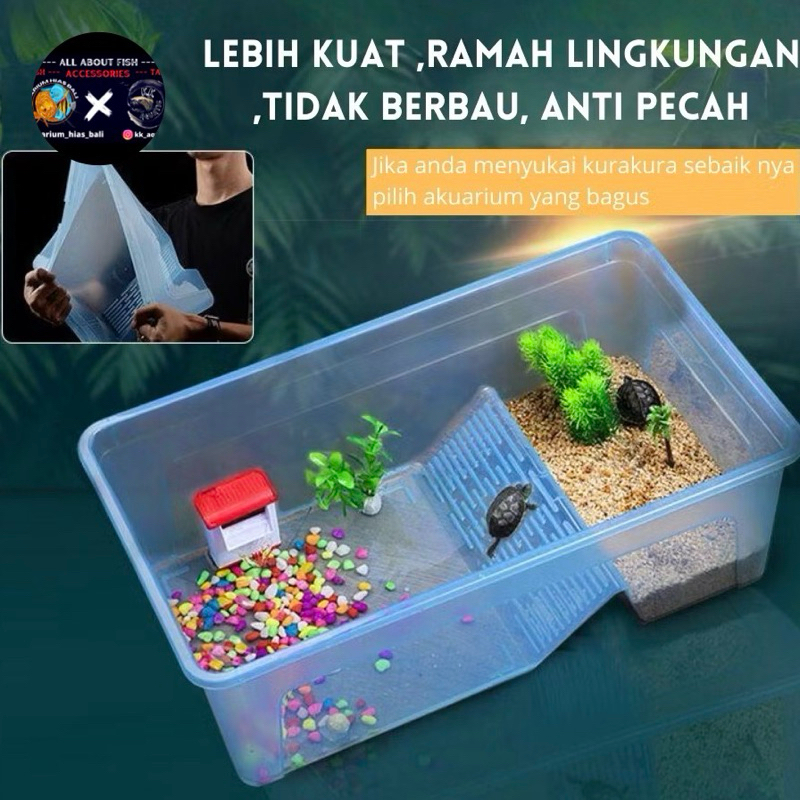 Tempat kura-kura/box kura/S-M-L
