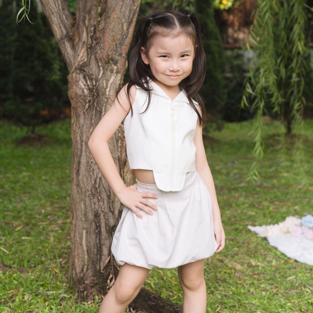 Surin - Evarose Skirt Girl Kids | Bawahan Rok Trendy Anak Perempuan, Rok Skort Balon, Mini Skort Kid