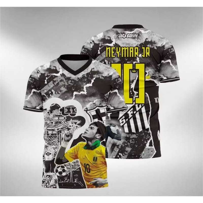 JERSEY NEYMAR SANTOS SPESIAL EDITION BLACK 2025
