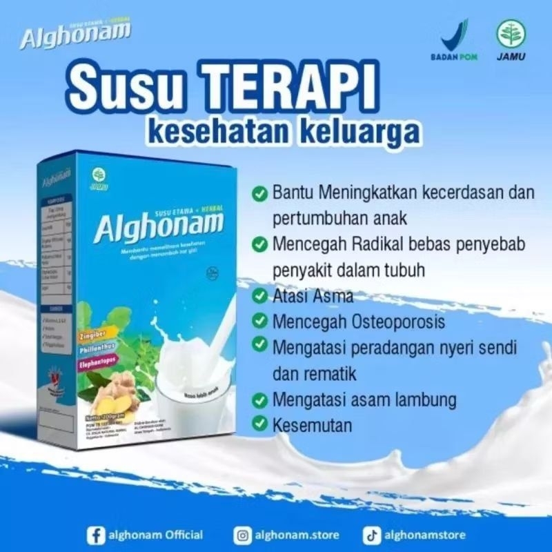 

SUSU KAMBING ETAWA PLUS HERBAL ALGHONAM