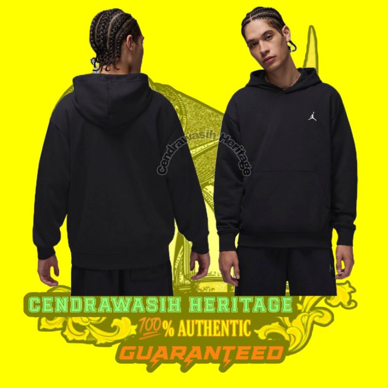 Nike Jordan Brooklyn Fleece Pullover Hoodie 100% Original