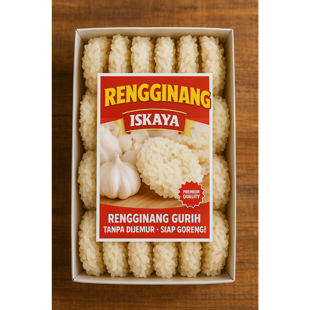 

Rengginang Premium Tanpa Jemur 500 Gram – Gurih, Renyah, Higienis