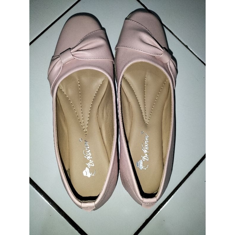 Dr Kevin 1121 Elegan Shoes Sepatu LSM Peach