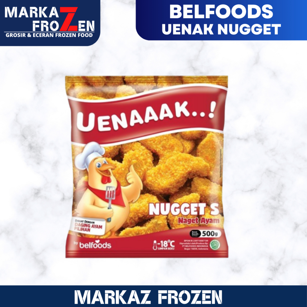 

BELFOODS UENAK NUGGET AYAM 500GR