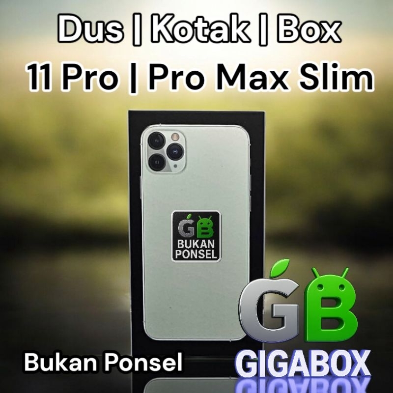 

Box 11 Pro 11 Pro Max (Slim) Kardus (Box Only)