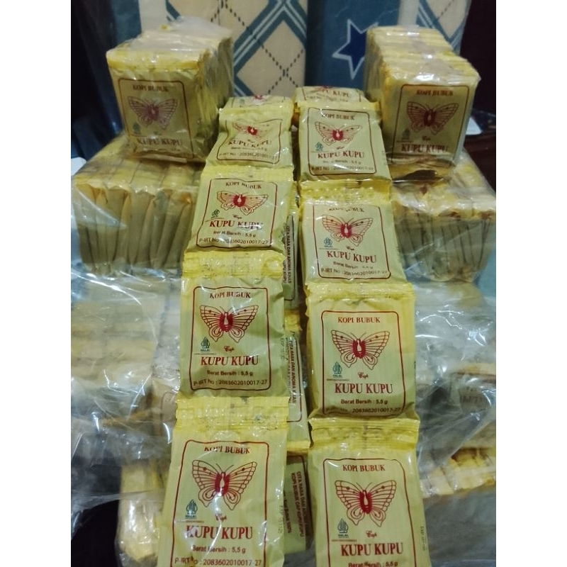 

kopi Hitam kupu kupu 3PACK / kopi pahit / kopi khas banten