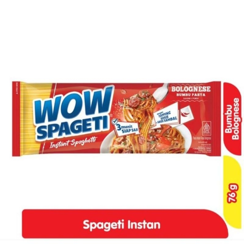 

Wow Spageti Bolognese Paket @10pcs