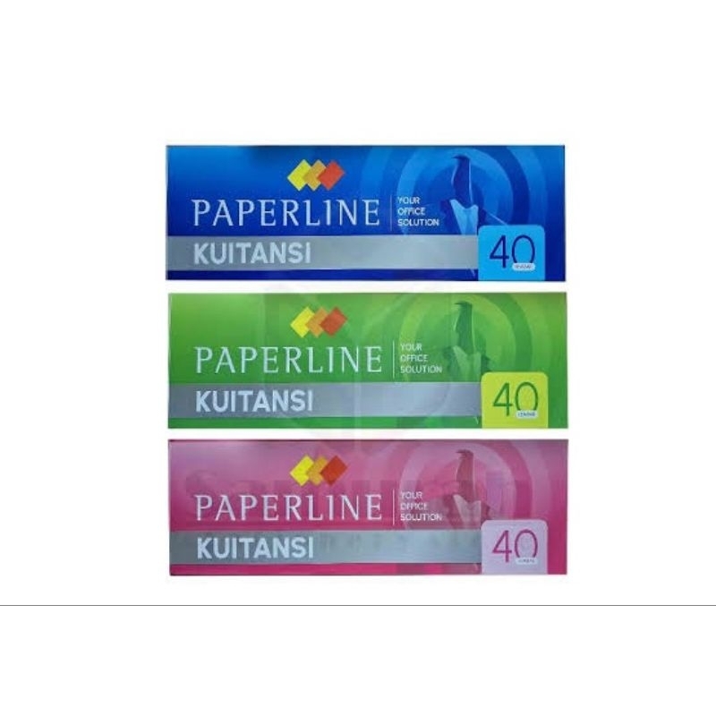 

[PACK ISI 10] KWITANSI MINI PAPERLINE 40 LEMBAR / KUITANSI