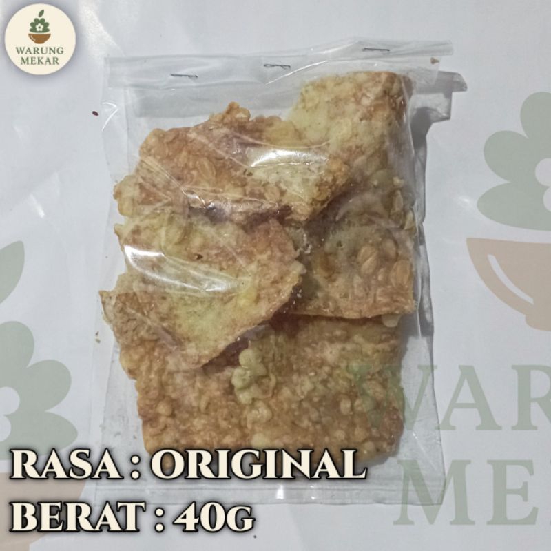 

Keripik Tempe 40g Renyah & Gurih | Tanpa Bahan Pengawet