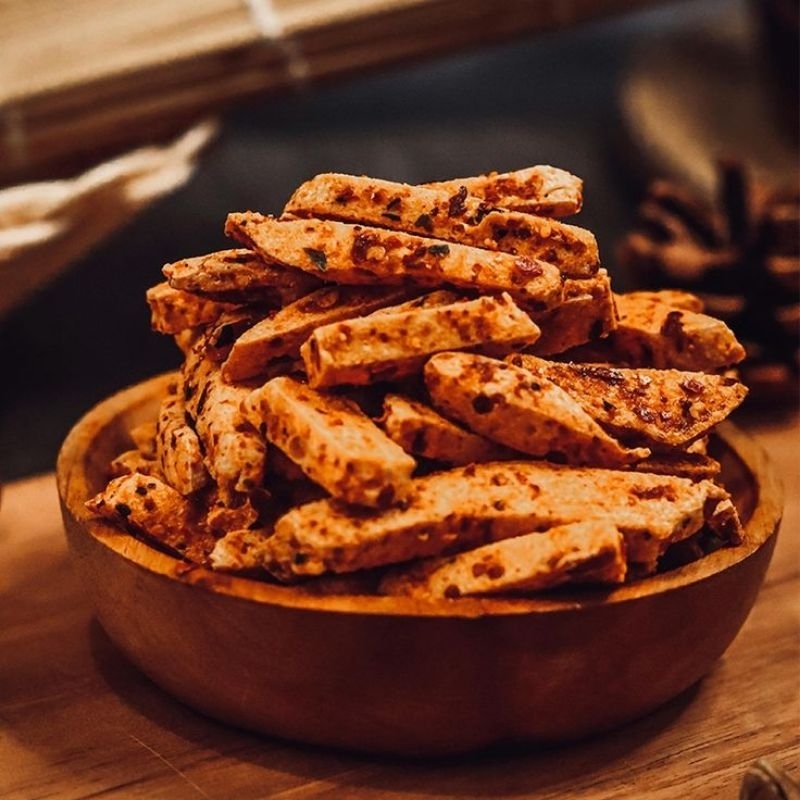 

Basreng CALON TRILLIUNER Rasa Pedas daun jeruk dan Original