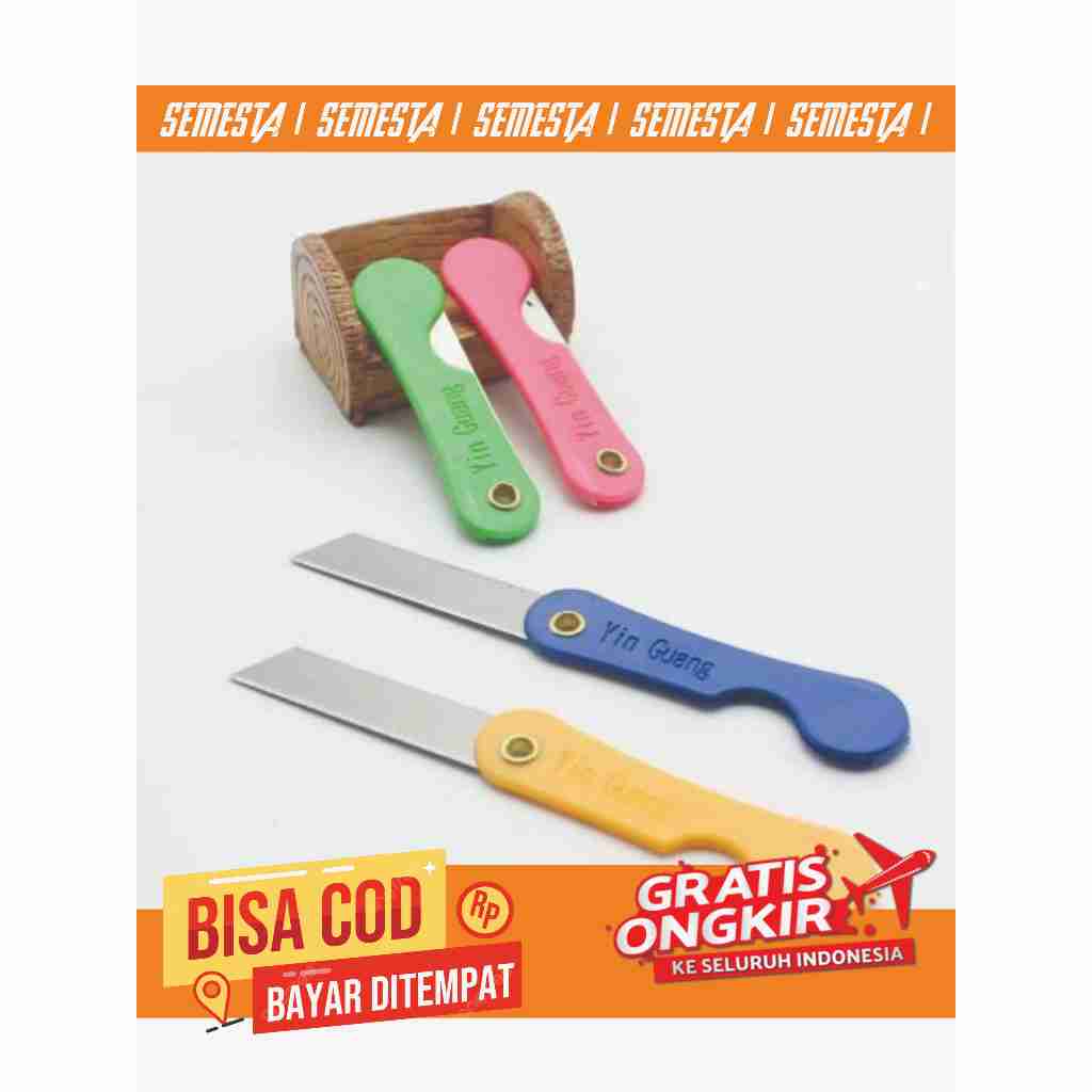 

Cutter Lipat Cater Pisau Portabel Kecil 10 PCS