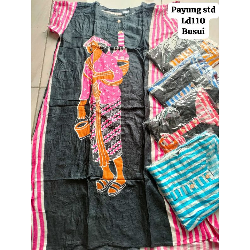 Grosir daster/daster payung/daster midi/daster murah/homedress/daster jumbo