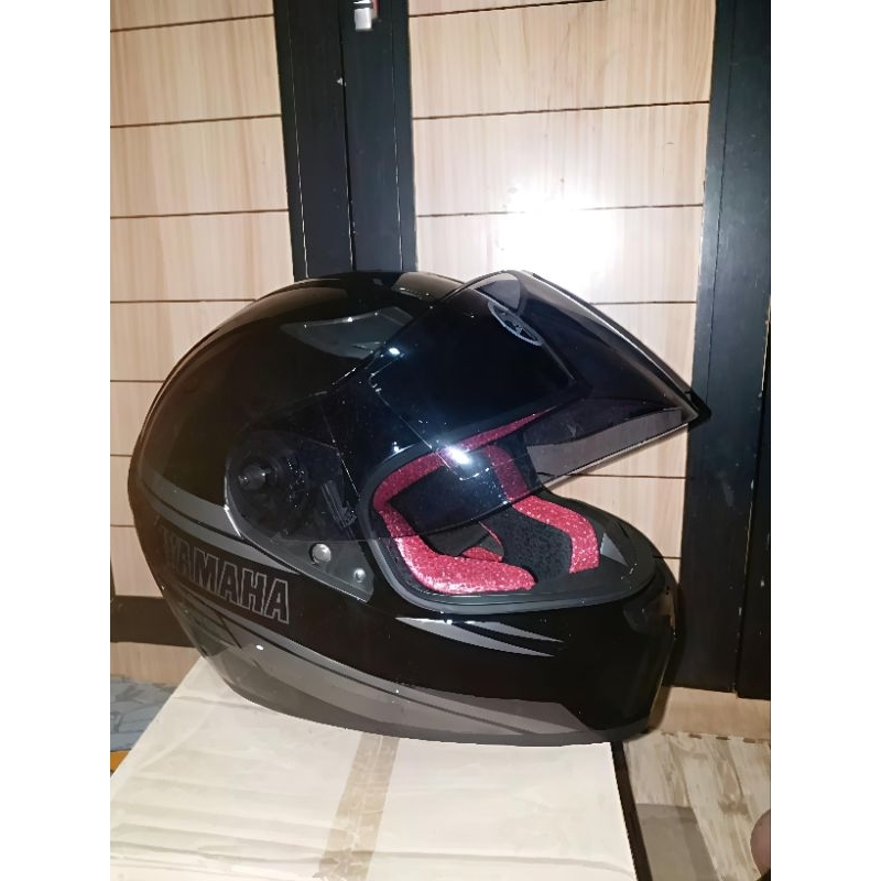 Helm Full Face YAMAHA Ori lecet dikit