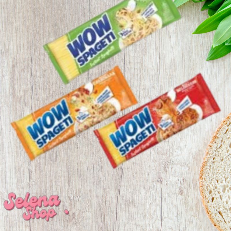

Wow Spaghetti Carbonara Bolognese aglio olio Satuan (Per Pcs)