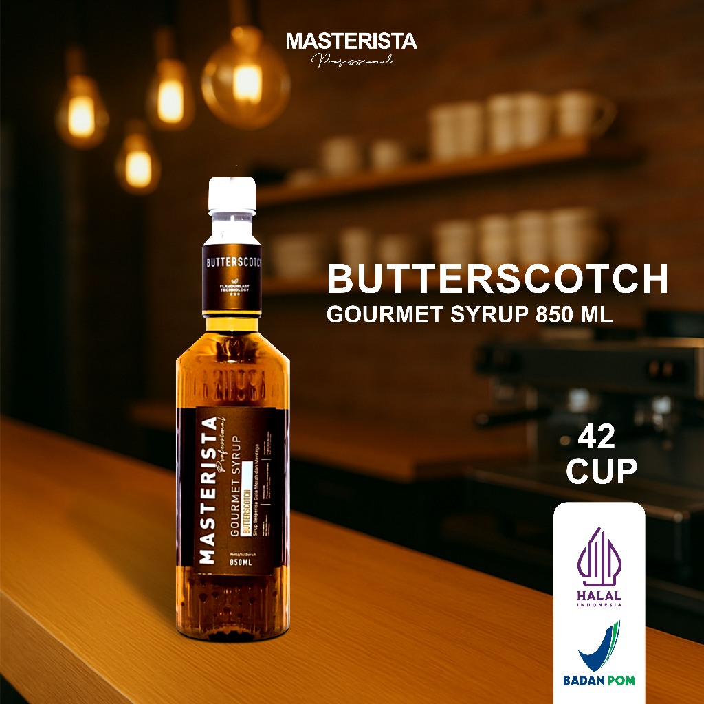 

Masterista Sirup Butterscotch 850 ml