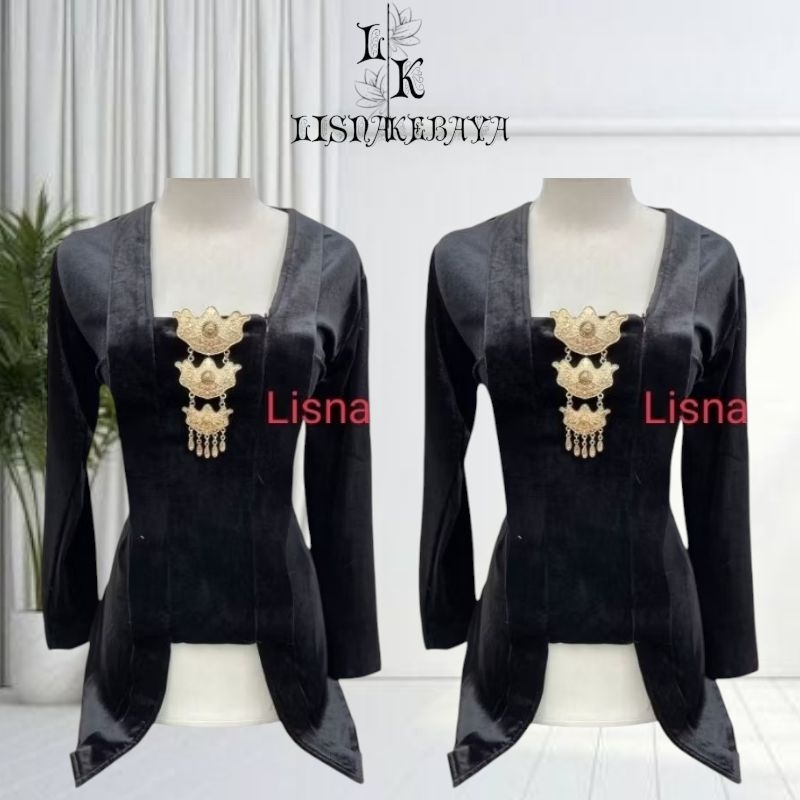 Atasan Kebaya Bludru Model Kutu baru Kebaya Kutu Baru