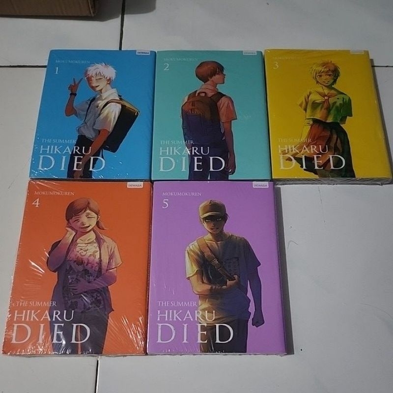 Komik The Summer Hikaru Died set vol 1-5 segel ori Bahasa Indonesia