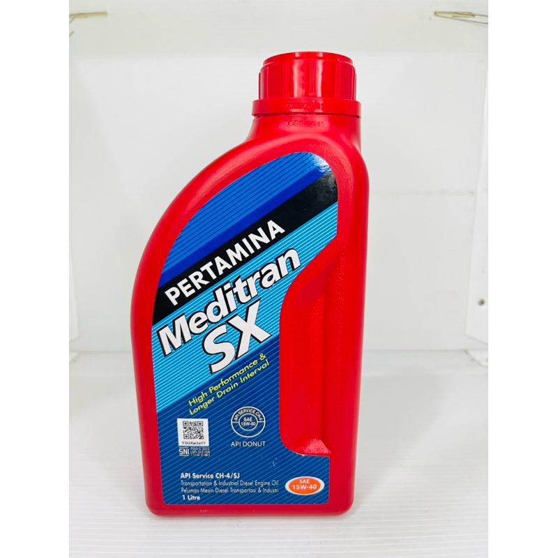 OLI PERTAMINA MEDITRAN SX 1 LITER PELUMAS MESIN KENDARAAN DIESEL