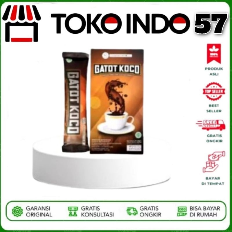 

Kopi Gatot Koco 1 Box 5 Sachet Minuman Serbuk Gatot Kaca By dr Richard Lee