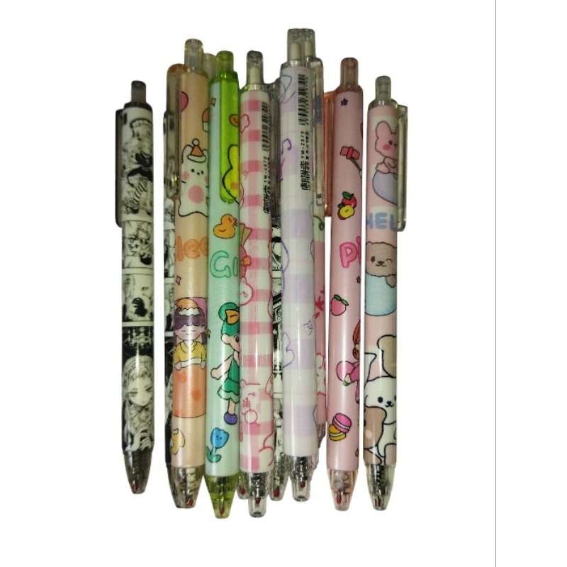 

Pen Gel/Pena Cetek Motif Lucu 0,5mm