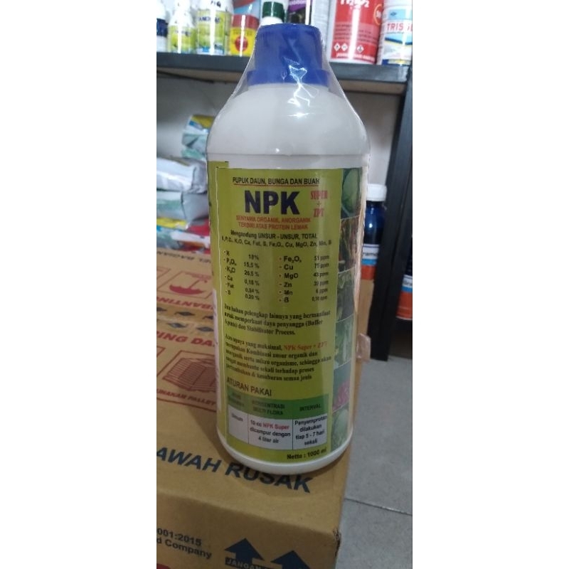 Pupuk Npk cair super zpt