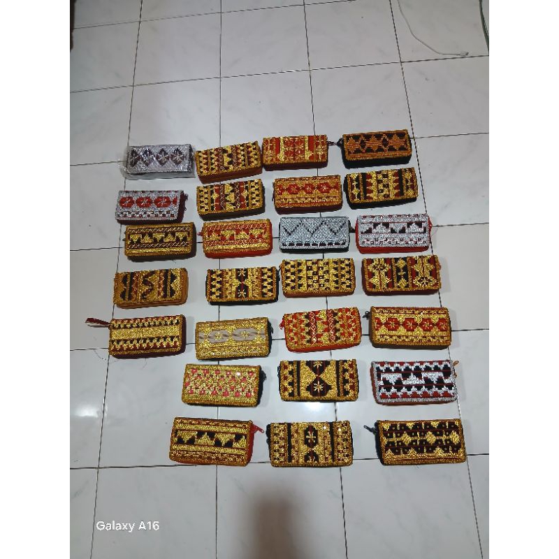 dompet tapis / souvenir khas lampung / oleh - oleh khas lampung