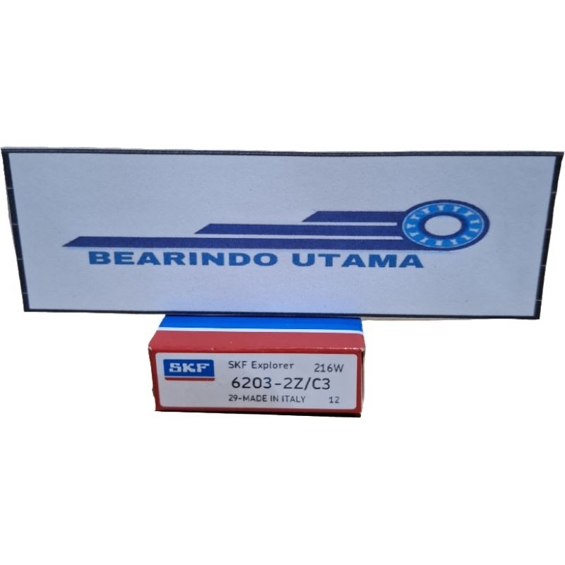 BEARING 6203 ZZ / 6203ZZ / 6203 2Z SKF C3 ITALY