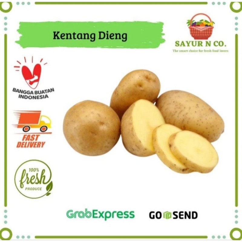 

Kentang Ori Dieng Super Fresh 1Kg Termurah Terbaik