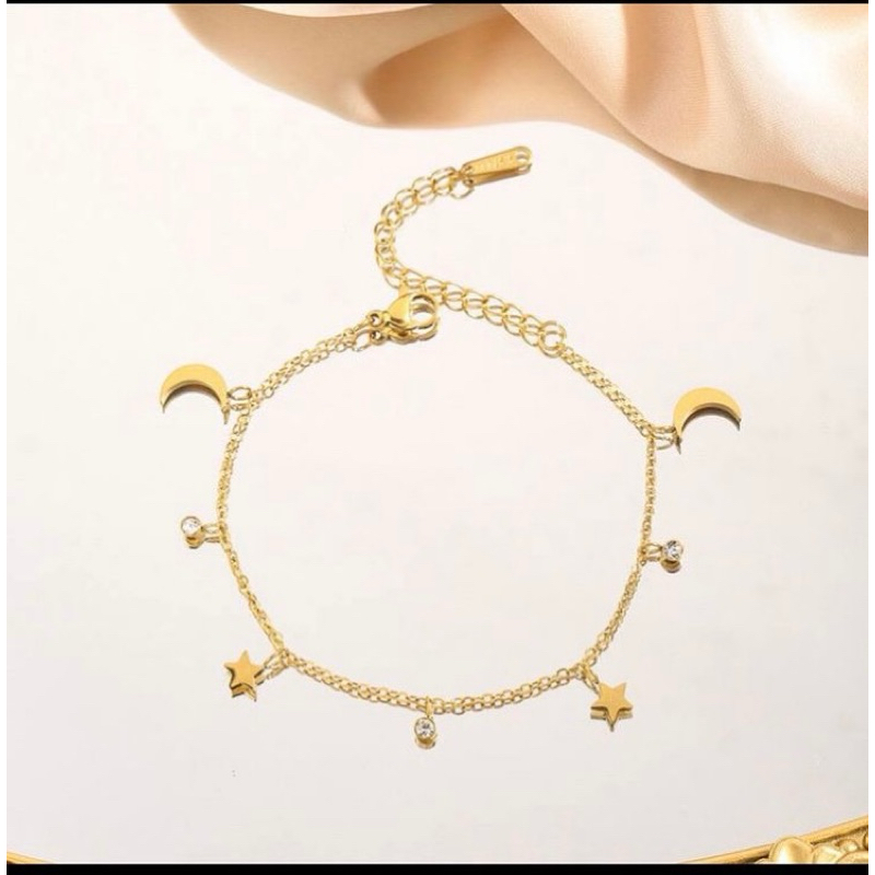 Gelang Titanium Korea Style | Ringan & Stylish