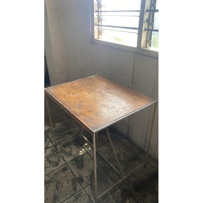 Meja kayu 80 cm x 60 cm x 75 cm