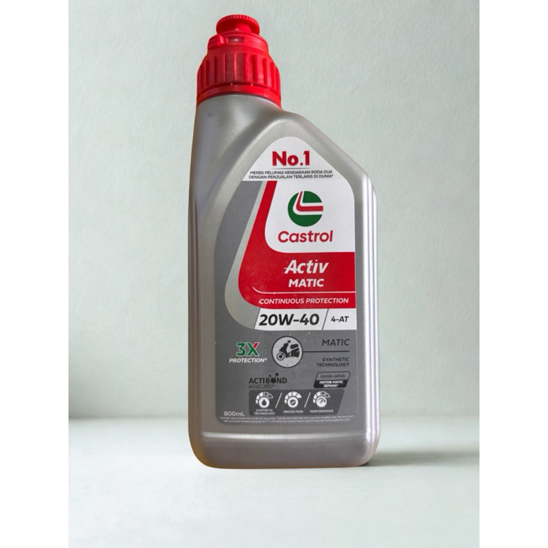 Castrol Activ Matic Oli motor 20W-40 Synthetic