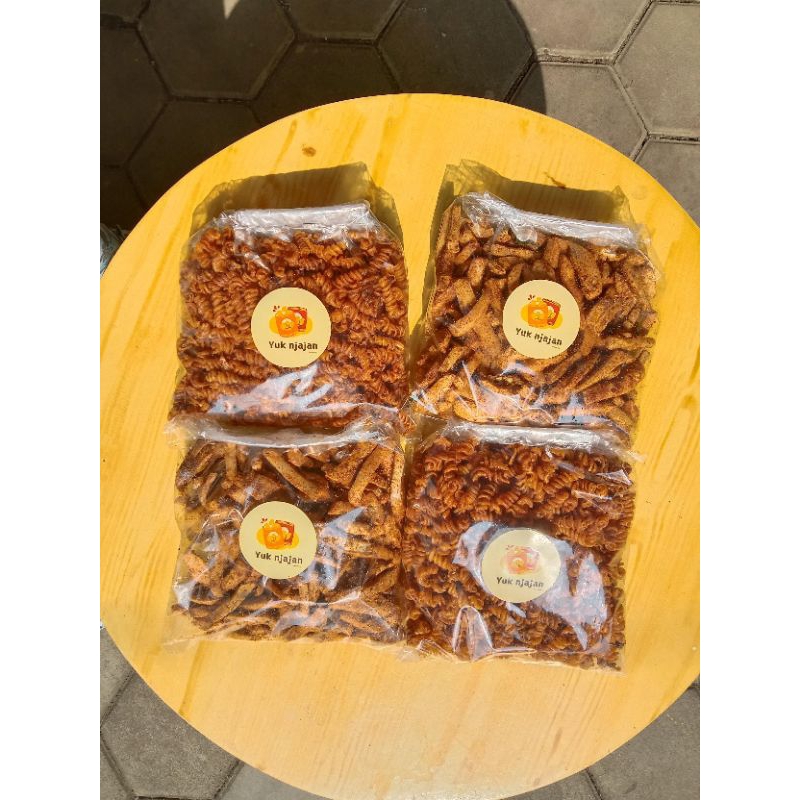 

Makaroni Uril, Kerang, Basreng